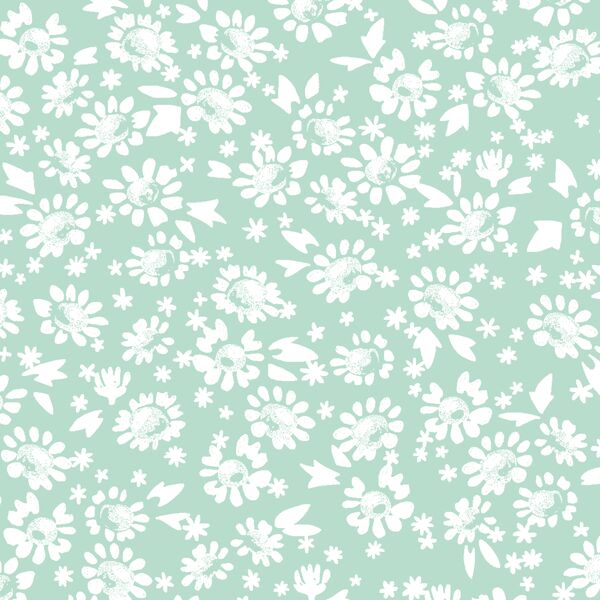 Daisies in Mint