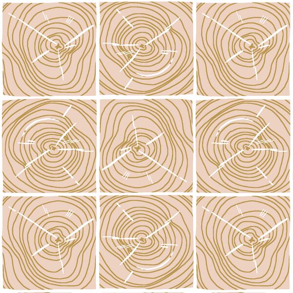 Woodgrain in Shell