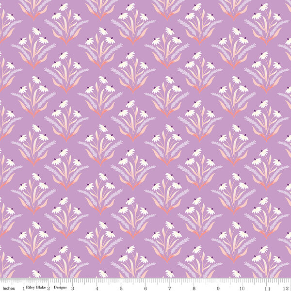 Damask in Purple