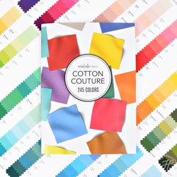 Cotton Couture Color Swatch Card Panel