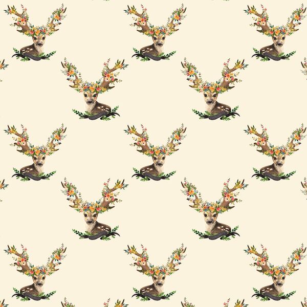 Small Meadow Deer in Ivory
