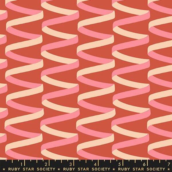 Ribbons in Persimmon