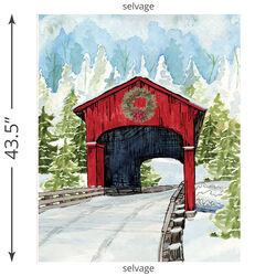 Christmas Bridge Panel in Multi