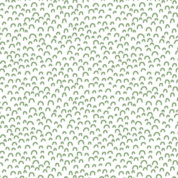 Doodle in Pistachio on White