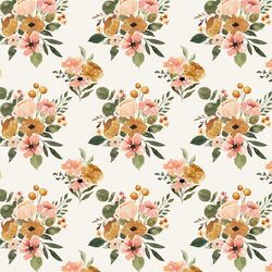 Little Floral Blossom in Cream