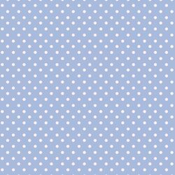 Spring Dots in Cornflower Blue