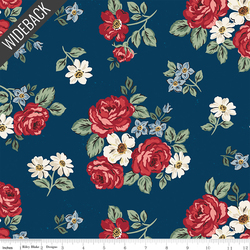 Floral Wideback in Oxford