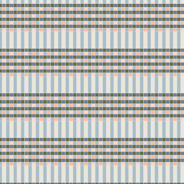 Tiled Check in Provence