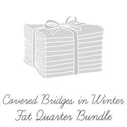 Covered Bridges in Winter Fat Quarter Bundle
