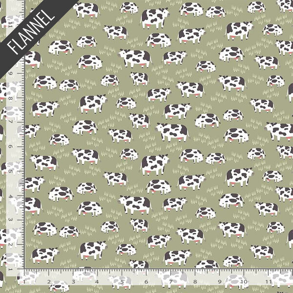 Seize The Mooment Flannel in Hedge