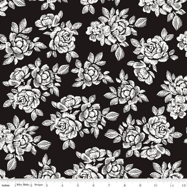 Roses in Black