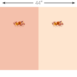 It's Fall Y'all T-Shirt Panel in Fall Pink and Warm Cream