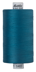 Dark Turquoise (9141-0483) - Silk Finish Cotton 40wt - 1094 Yards