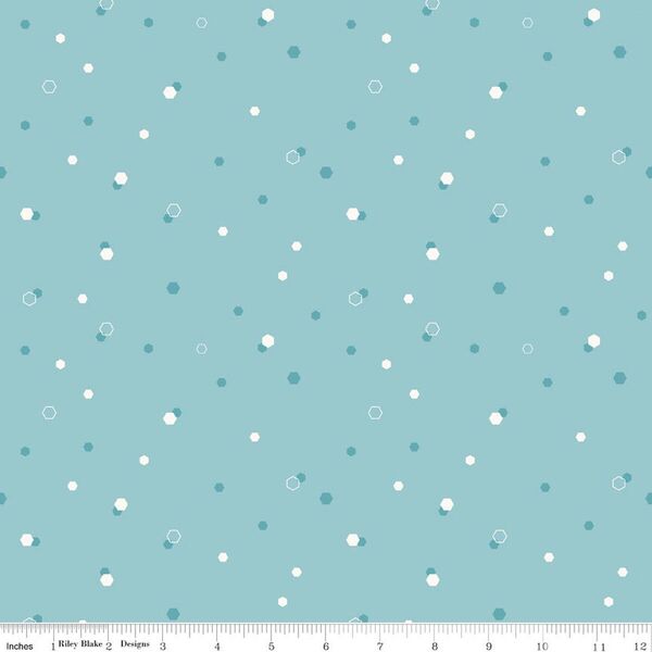 Hexi in Aqua