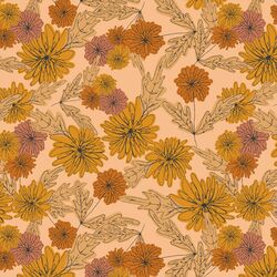 Chrysanthemum in Peach