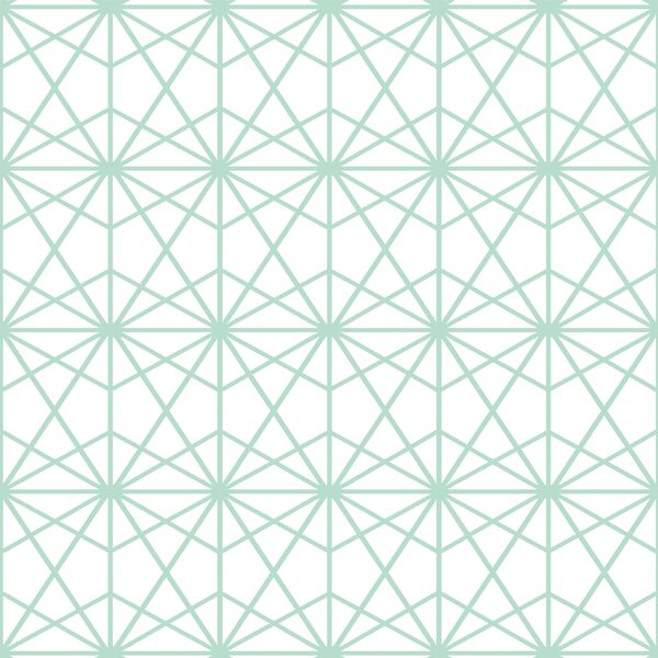 Terrarium in Mint on White