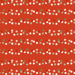 Garland in Candy Cane