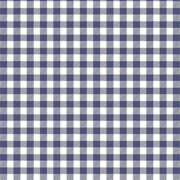 Small Buffalo Plaid in Indigo