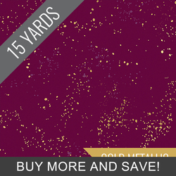 Speckled in Metallic Purple Velvet - 15 Yard Bolt