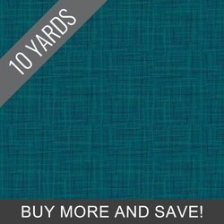 Grasscloth Cottons in Deep Sea - 10 Yard Bolt