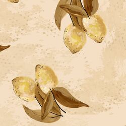 Large Vintage Lemons in Plaster