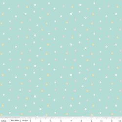 Ditsy in Teal