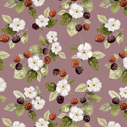Raspberry Garden in Mulberry