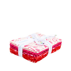 Expressions Batiks Fat Quarter Bundle in Love Punch