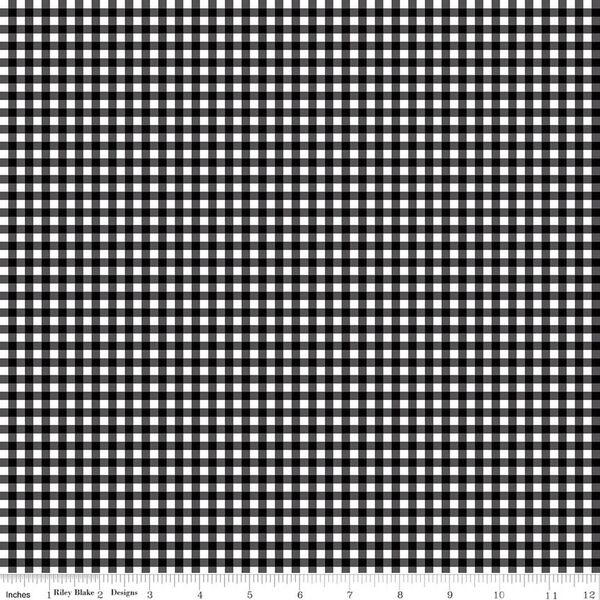 Gingham in Black