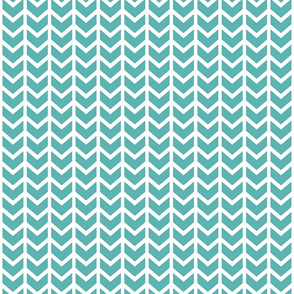 Broken Chevron in Seafoam