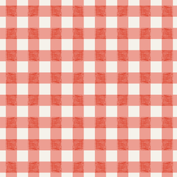 Watercolor Gingham in Holiday