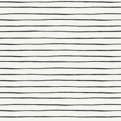 Watercolor Stripes in Cream