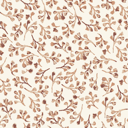 Wild Foliage in Soft Brown