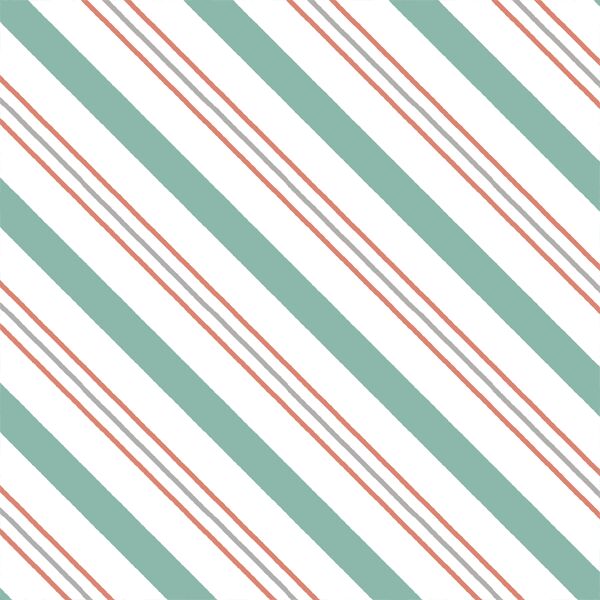 Candy Stripe in Winter