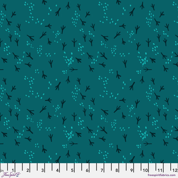 Fancy Feet in Teal