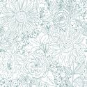 Paperie in Forest Green on White