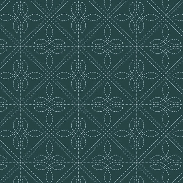 Boot Stitches in Teal