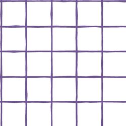 Windowpane in Ultra Violet on White