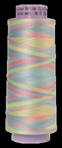 Baby Blanket (9090-9826) - Silk Finish Cotton Multi 50wt - 1500 Yards
