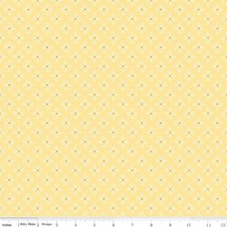 Stitched Flower in Yellow