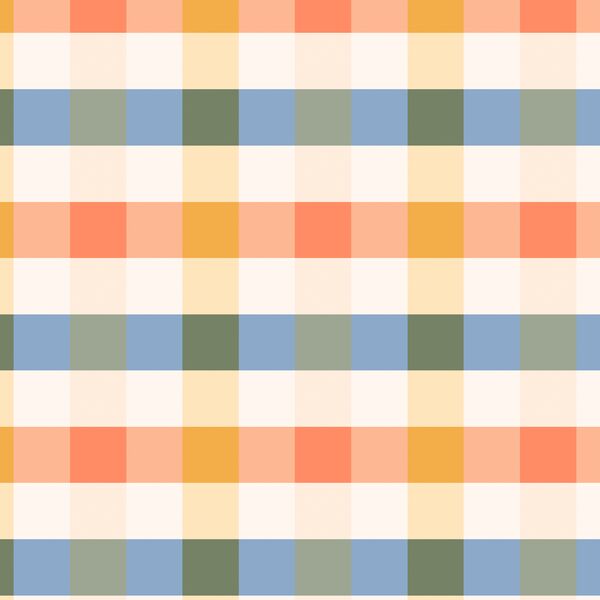 Little Spring Gingham in Daffodil
