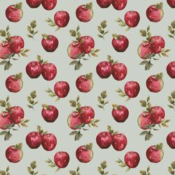 Apples in Dewy Green