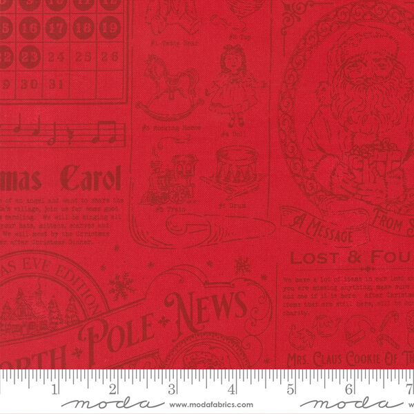 North Pole News in Poinsettia