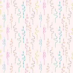 Twisty Straws in Pink