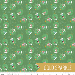 Ornaments in Green Sparkle