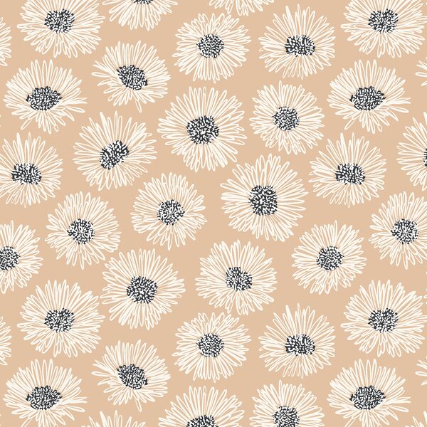 Little Frida Daisy in Shell Pink