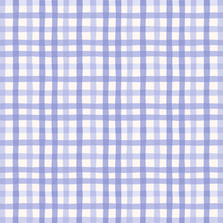 Gingham in Periwinkle