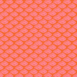 Raffia in Orange Flame