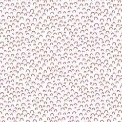 Doodle in Berry on White