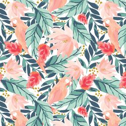 Bohemian Floral in Tropical